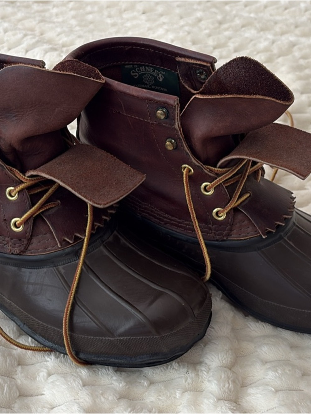 Schnee’s Brown forester ADV Pac Boots - women’s -size 7